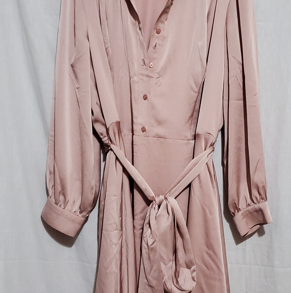 Lane Bryant Satin Dress
